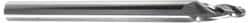 Onsrud - 1/8" Cutting Diam x 1" Length of Cut, 2 Flute, Upcut Spiral Router Bit - Uncoated, Right Hand Cut, Solid Carbide, 3" OAL x 1/4" Shank Diam, Ball End Taper - Americas Industrial Supply
