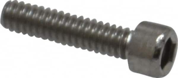 Value Collection - #2-56 UNC Hex Socket Drive, Socket Cap Screw - Grade 18-8 Stainless Steel, 3/8" Length Under Head - Americas Industrial Supply