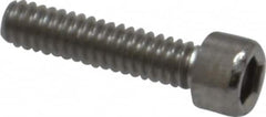 Value Collection - #2-56 UNC Hex Socket Drive, Socket Cap Screw - Grade 18-8 Stainless Steel, 3/8" Length Under Head - Americas Industrial Supply