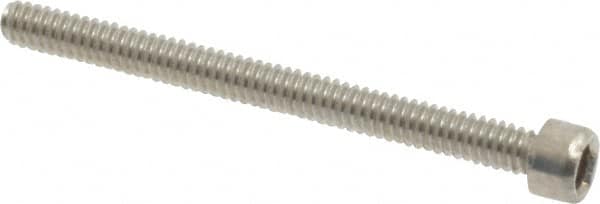 Value Collection - #2-56 UNC Hex Socket Drive, Socket Cap Screw - Grade 18-8 Stainless Steel, 1" Length Under Head - Americas Industrial Supply