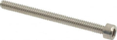 Value Collection - #2-56 UNC Hex Socket Drive, Socket Cap Screw - Grade 18-8 Stainless Steel, 1" Length Under Head - Americas Industrial Supply