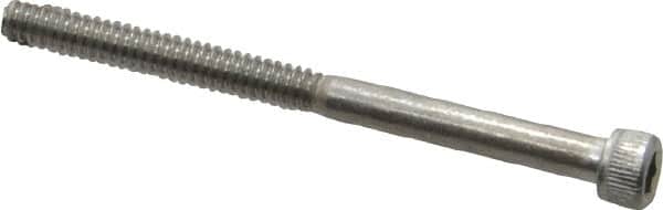 Value Collection - #4-40 UNC Hex Socket Drive, Socket Cap Screw - Grade 18-8 Stainless Steel, 1-1/2" Length Under Head - Americas Industrial Supply