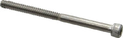 Value Collection - #4-40 UNC Hex Socket Drive, Socket Cap Screw - Grade 18-8 Stainless Steel, 1-1/2" Length Under Head - Americas Industrial Supply