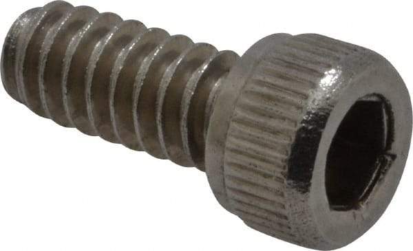 Value Collection - #6-32 UNC Hex Socket Drive, Socket Cap Screw - Grade 18-8 Stainless Steel, 5/16" Length Under Head - Americas Industrial Supply