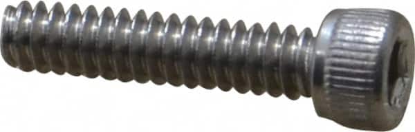 Value Collection - #6-32 UNC Hex Socket Drive, Socket Cap Screw - Grade 18-8 Stainless Steel, 5/8" Length Under Head - Americas Industrial Supply