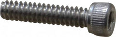 Value Collection - #6-32 UNC Hex Socket Drive, Socket Cap Screw - Grade 18-8 Stainless Steel, 5/8" Length Under Head - Americas Industrial Supply