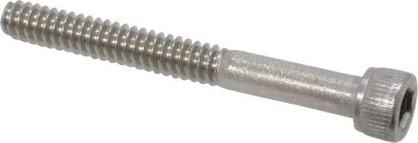 Value Collection - #6-32 UNC Hex Socket Drive, Socket Cap Screw - Grade 18-8 Stainless Steel, 1-1/4" Length Under Head - Americas Industrial Supply