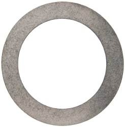 Made in USA - 0.02" Thick, 1-1/4" Inside x 1-3/4" OD, Round Shim - Uncoated 302/304 Stainless Steel - Americas Industrial Supply