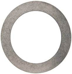 Made in USA - 0.02" Thick, 1-1/4" Inside x 1-3/4" OD, Round Shim - Uncoated 302/304 Stainless Steel - Americas Industrial Supply