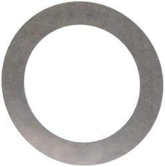 Made in USA - 0.003" Thick, 1-1/4" Inside x 1-3/4" OD, Round Shim - Uncoated 302/304 Stainless Steel - Americas Industrial Supply