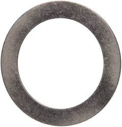 Made in USA - 0.03" Thick, 1-1/4" Inside x 1-3/4" OD, Round Shim - Uncoated 302/304 Stainless Steel - Americas Industrial Supply