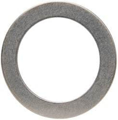 Made in USA - 0.048" Thick, 1-1/4" Inside x 1-3/4" OD, Round Shim - Uncoated 302/304 Stainless Steel - Americas Industrial Supply