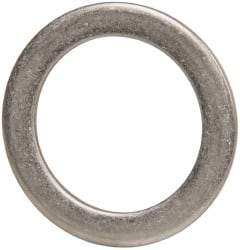 Made in USA - 0.09" Thick, 1-1/4" Inside x 1-3/4" OD, Round Shim - Uncoated 302/304 Stainless Steel - Americas Industrial Supply