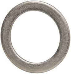 Made in USA - 0.09" Thick, 1-1/4" Inside x 1-3/4" OD, Round Shim - Uncoated 302/304 Stainless Steel - Americas Industrial Supply