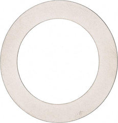 Made in USA - 0.012" Thick, 1-3/8" Inside x 1-7/8" OD, Round Shim - Uncoated 302/304 Stainless Steel - Americas Industrial Supply