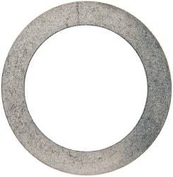 Made in USA - 0.005" Thick, 1-3/8" Inside x 1-7/8" OD, Round Shim - Uncoated 302/304 Stainless Steel - Americas Industrial Supply