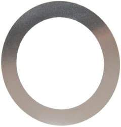Made in USA - 0.006" Thick, 1-3/8" Inside x 1-7/8" OD, Round Shim - Uncoated 302/304 Stainless Steel - Americas Industrial Supply