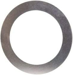 Made in USA - 0.008" Thick, 1-3/8" Inside x 1-7/8" OD, Round Shim - Uncoated 302/304 Stainless Steel - Americas Industrial Supply