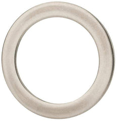 Made in USA - 0.09" Thick, 1-3/8" Inside x 1-7/8" OD, Round Shim - Uncoated 302/304 Stainless Steel - Americas Industrial Supply