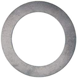 Made in USA - 0.02" Thick, 1-1/2" Inside x 2-1/8" OD, Round Shim - Uncoated 302/304 Stainless Steel - Americas Industrial Supply