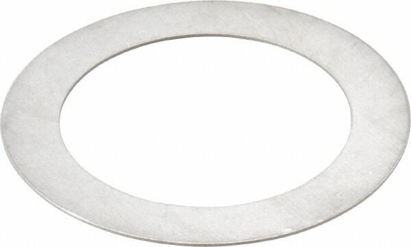 Made in USA - 0.024" Thick, 1-1/2" Inside x 2-1/8" OD, Round Shim - Uncoated 302/304 Stainless Steel - Americas Industrial Supply