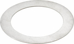 Made in USA - 0.024" Thick, 1-1/2" Inside x 2-1/8" OD, Round Shim - Uncoated 302/304 Stainless Steel - Americas Industrial Supply