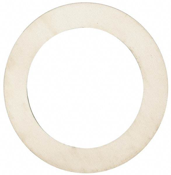 Made in USA - 0.003" Thick, 1-1/2" Inside x 2-1/8" OD, Round Shim - Uncoated 302/304 Stainless Steel - Americas Industrial Supply