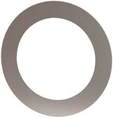 Made in USA - 0.004" Thick, 1-1/2" Inside x 2-1/8" OD, Round Shim - Uncoated 302/304 Stainless Steel - Americas Industrial Supply
