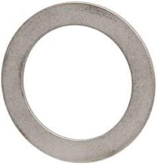 Made in USA - 0.06" Thick, 1-1/2" Inside x 2-1/8" OD, Round Shim - Uncoated 302/304 Stainless Steel - Americas Industrial Supply