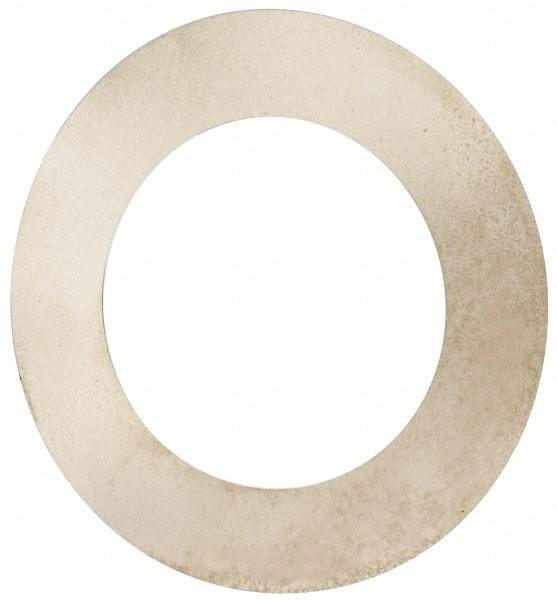 Made in USA - 0.002" Thick, 1-3/4" Inside x 2-3/4" OD, Round Shim - Uncoated 302/304 Stainless Steel - Americas Industrial Supply