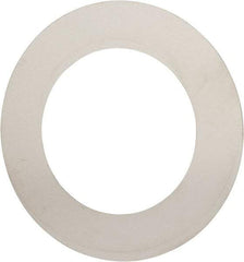 Made in USA - 0.005" Thick, 1-3/4" Inside x 2-3/4" OD, Round Shim - Uncoated 302/304 Stainless Steel - Americas Industrial Supply