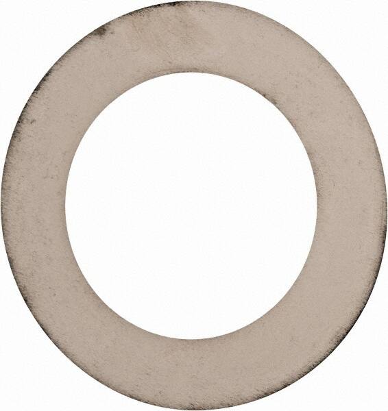 Made in USA - 0.008" Thick, 1-3/4" Inside x 2-3/4" OD, Round Shim - Uncoated 302/304 Stainless Steel - Americas Industrial Supply