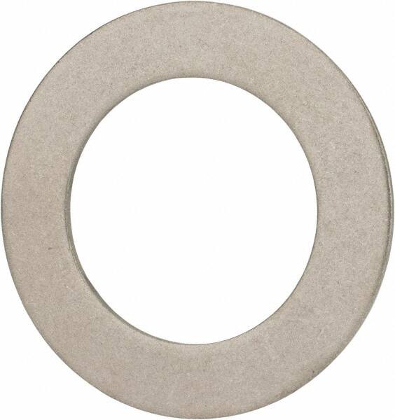 Made in USA - 0.09" Thick, 1-3/4" Inside x 2-3/4" OD, Round Shim - Uncoated 302/304 Stainless Steel - Americas Industrial Supply