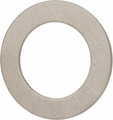 Made in USA - 0.09" Thick, 1-3/4" Inside x 2-3/4" OD, Round Shim - Uncoated 302/304 Stainless Steel - Americas Industrial Supply