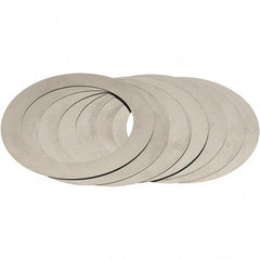 Made in USA - 0.003" Thick, 2" Inside x 2-3/4" OD, Round Shim - Uncoated 302/304 Stainless Steel - Americas Industrial Supply