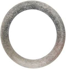 Made in USA - 0.03" Thick, 2" Inside x 2-3/4" OD, Round Shim - Uncoated 302/304 Stainless Steel - Americas Industrial Supply