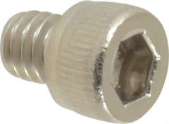 Value Collection - #8-32 UNC Hex Socket Drive, Socket Cap Screw - Grade 18-8 Stainless Steel, 3/16" Length Under Head - Americas Industrial Supply