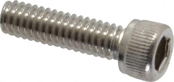 Value Collection - #8-32 UNC Hex Socket Drive, Socket Cap Screw - Grade 18-8 Stainless Steel, 5/8" Length Under Head - Americas Industrial Supply