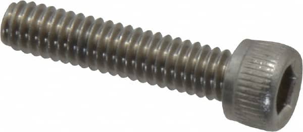 Value Collection - #8-32 UNC Hex Socket Drive, Socket Cap Screw - Grade 18-8 Stainless Steel, 3/4" Length Under Head - Americas Industrial Supply
