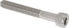 Value Collection - #8-32 UNC Hex Socket Drive, Socket Cap Screw - Grade 18-8 Stainless Steel, 1-1/4" Length Under Head - Americas Industrial Supply