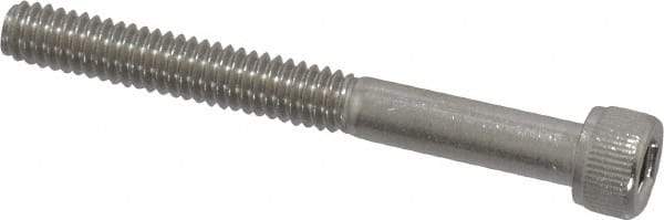 Value Collection - #8-32 UNC Hex Socket Drive, Socket Cap Screw - Grade 18-8 Stainless Steel, 1-1/2" Length Under Head - Americas Industrial Supply