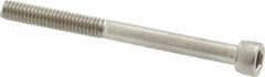 Value Collection - #8-32 UNC Hex Socket Drive, Socket Cap Screw - Grade 18-8 Stainless Steel, 2" Length Under Head - Americas Industrial Supply