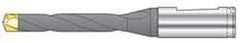 Seco - Series SD100, 14.68mm Diam 140° Replaceable Drill Tip - Carbide, TiAlN Finish, Through Coolant - Americas Industrial Supply