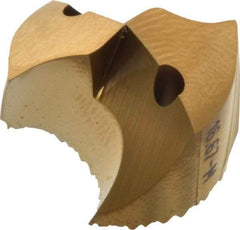 Seco - Series SD100, 16.67mm Diam 140° Replaceable Drill Tip - Carbide, TiAlN Finish, Through Coolant - Americas Industrial Supply