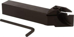 Seco - External Thread, 0.53" Max Depth of Cut, 6" OAL, Right Hand Indexable Grooving Cutoff Toolholder - 1" Shank Height x 1" Shank Width, LCMR Insert Style, CFPR Toolholder Style, Series Multi-Directional Turning (MDT) - Americas Industrial Supply