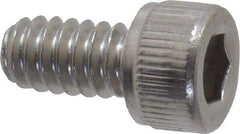 Value Collection - #10-24 UNC Hex Socket Drive, Socket Cap Screw - Grade 18-8 Stainless Steel, 3/8" Length Under Head - Americas Industrial Supply