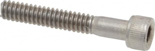 Value Collection - #10-24 UNC Hex Socket Drive, Socket Cap Screw - Grade 18-8 Stainless Steel, 1-1/4" Length Under Head - Americas Industrial Supply