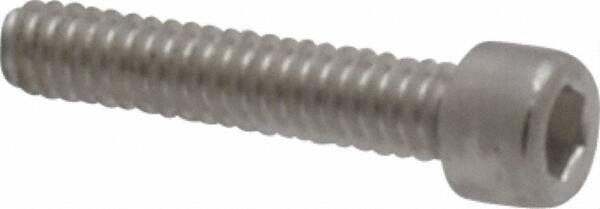 Value Collection - #0-80 UNF Hex Socket Drive, Socket Cap Screw - Grade 18-8 Stainless Steel, 5/16" Length Under Head - Americas Industrial Supply