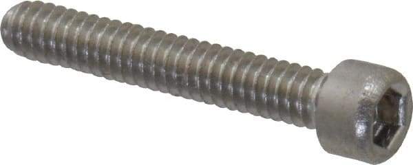 Value Collection - #0-80 UNF Hex Socket Drive, Socket Cap Screw - Grade 18-8 Stainless Steel, 3/8" Length Under Head - Americas Industrial Supply