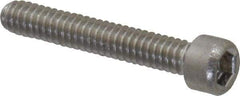 Value Collection - #0-80 UNF Hex Socket Drive, Socket Cap Screw - Grade 18-8 Stainless Steel, 3/8" Length Under Head - Americas Industrial Supply